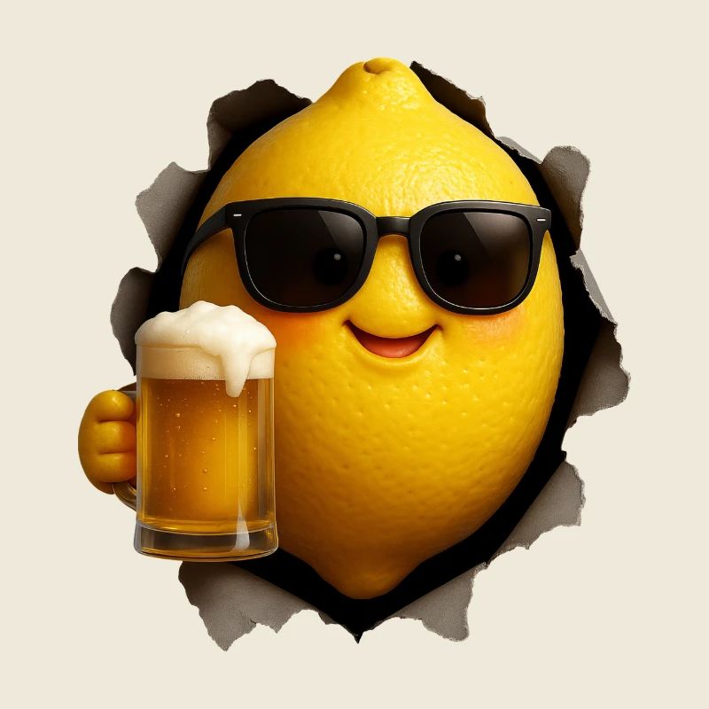Bière au citron Citron