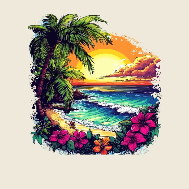 Hibiscus couchant de Palm Beach