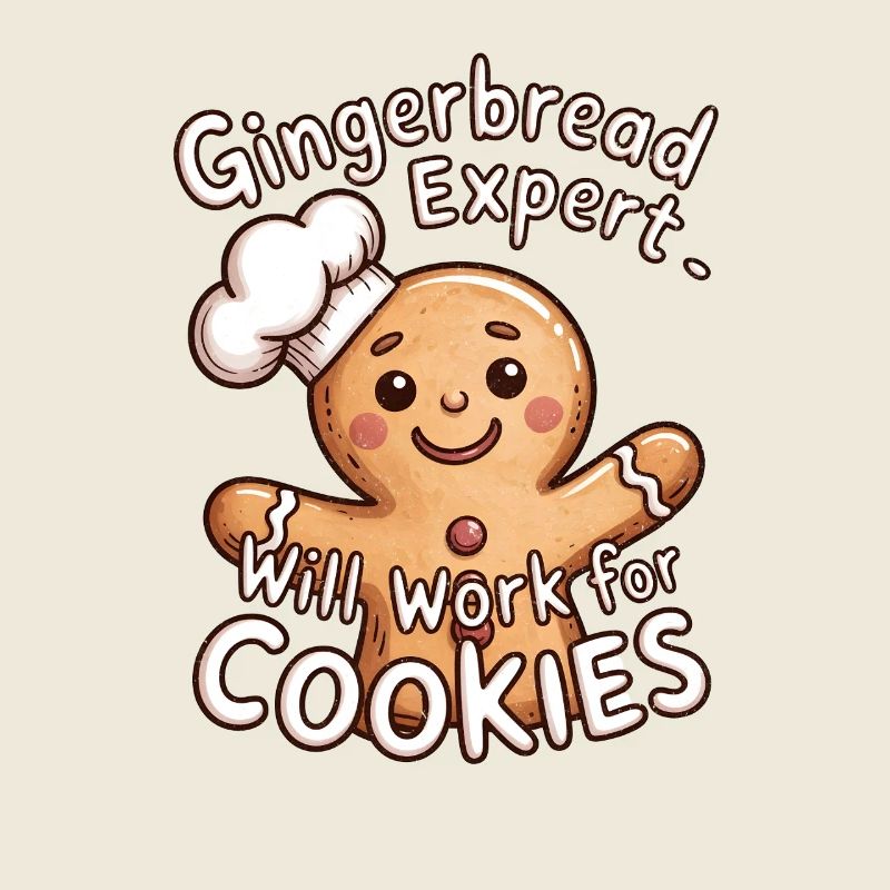 Gingerbread Expert – Will Work for Cookies