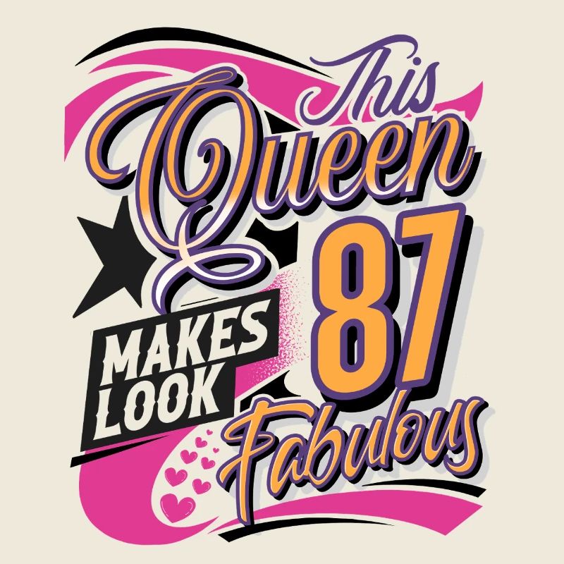 87th Birthday Queen Women