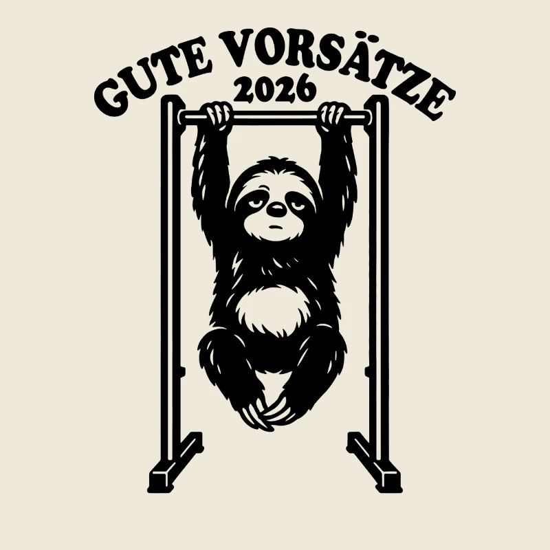 Sloth | Pull-up, Fitness, New Year's Resolutions 2026