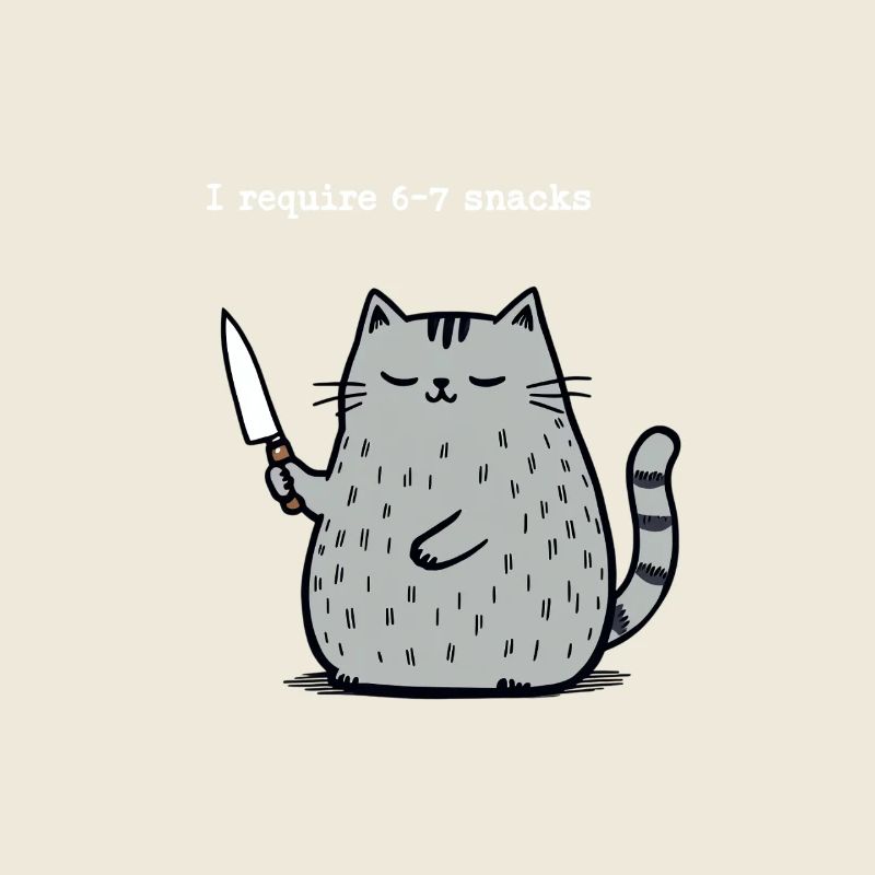 6-7 Mème Internet 6 7 Snack Cat