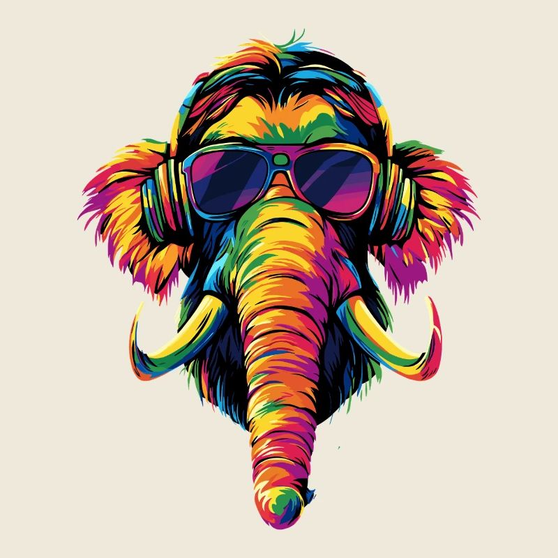 Mammut Wollhaarmammut Eiszeit Mammuts Süßes Mammut