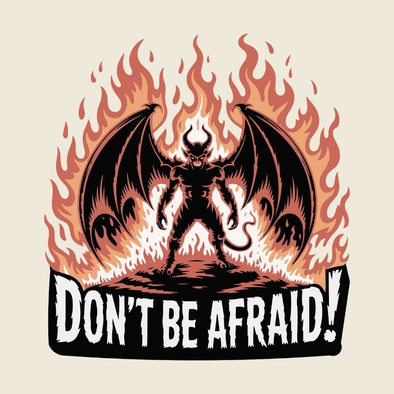 Demon in Flames Dont Be Afraid