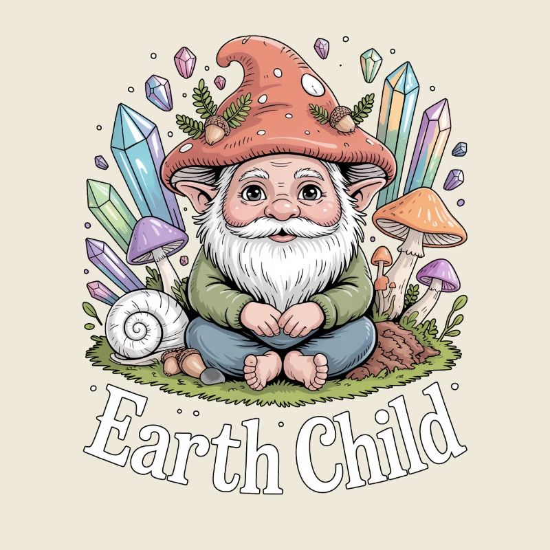 Earth Child Goblincore Dwarf
