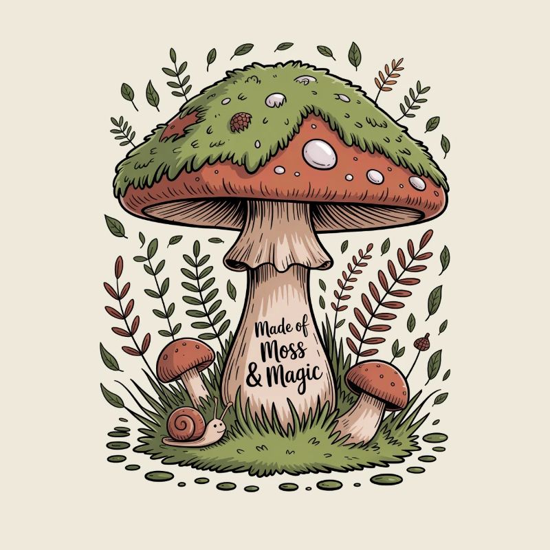 Fait de mousse et de gobelincore magique