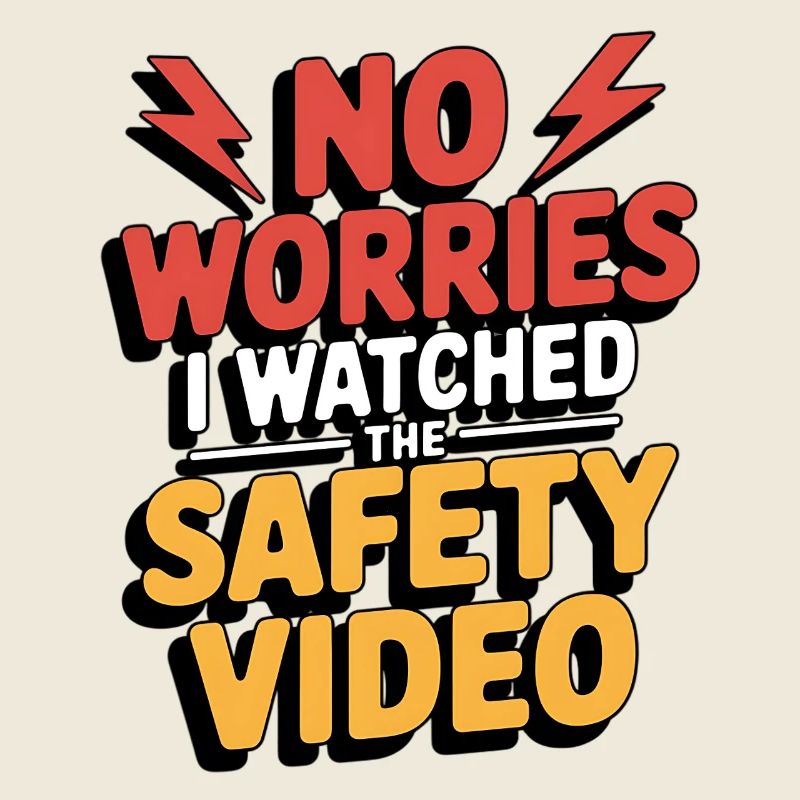 Keine Sorge – Sicherheitsvideo Meme