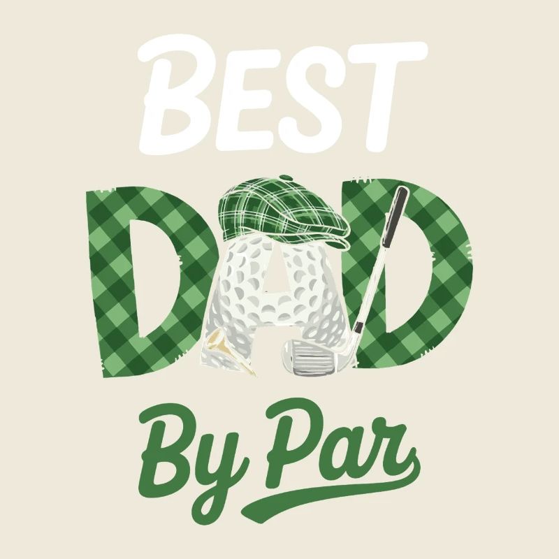 Best Dad By Par Golf Vater