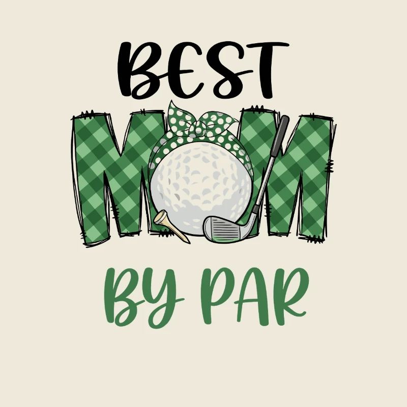 Best Mom by Par Golf Tee