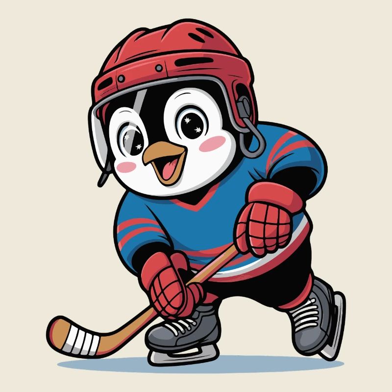 Pinguin Eishockeyheld