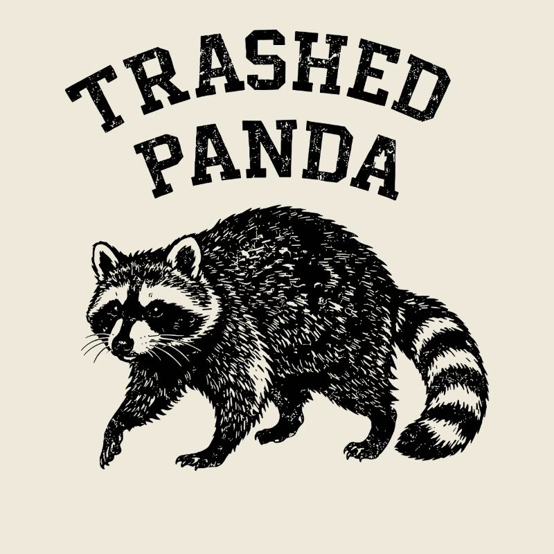 Trashed Panda