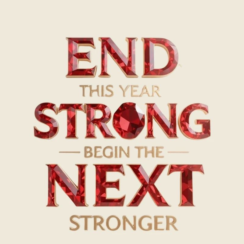 End Strong, Begin Stronger