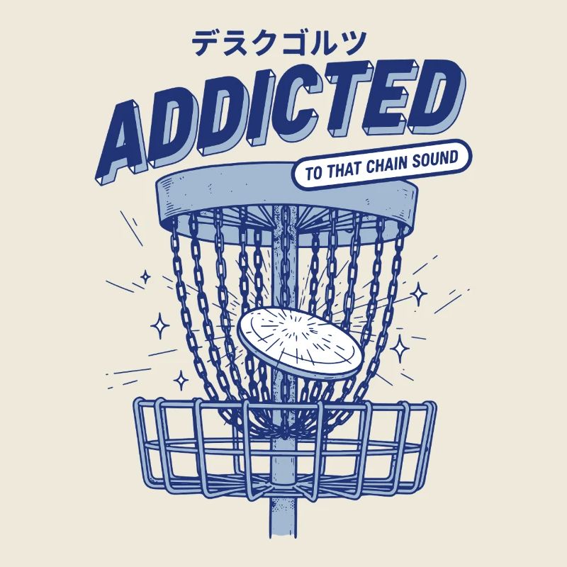 Disc Golf accro à ce son de chaîne Flying Disc