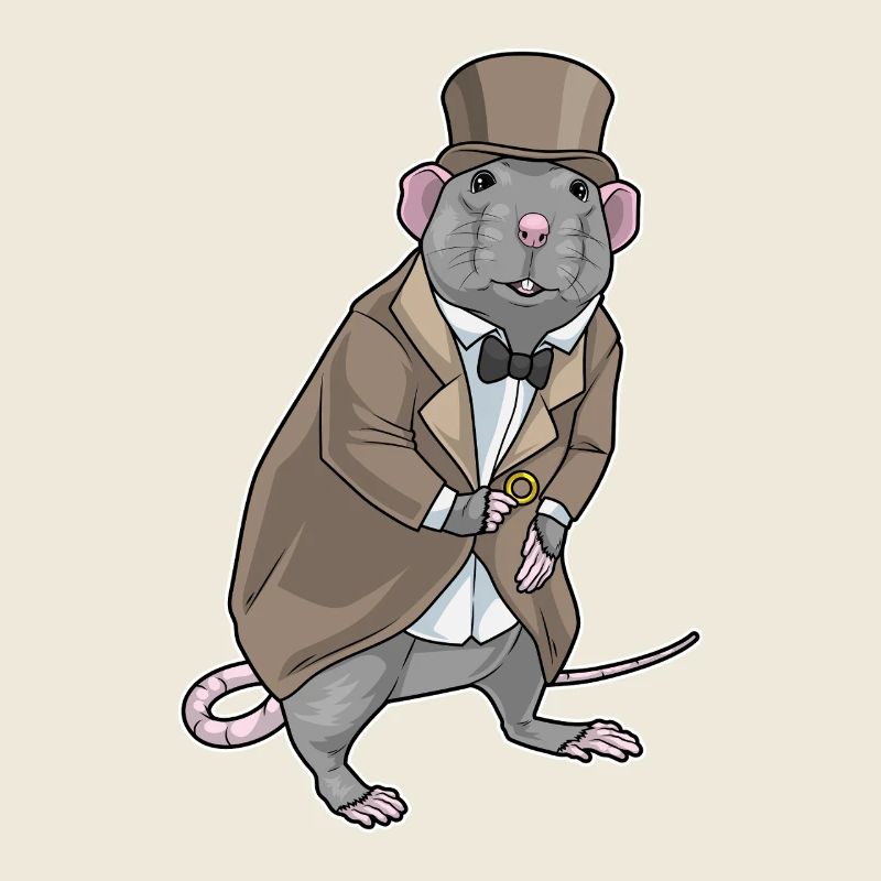 Ratte Bräutigam Ehering Hochzeit