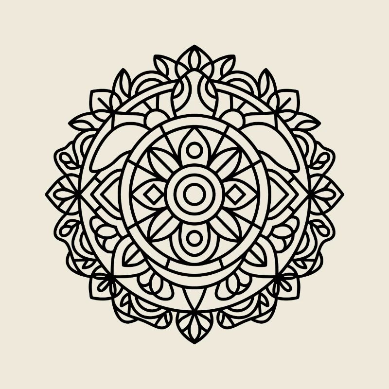 Mandala de la Tortue