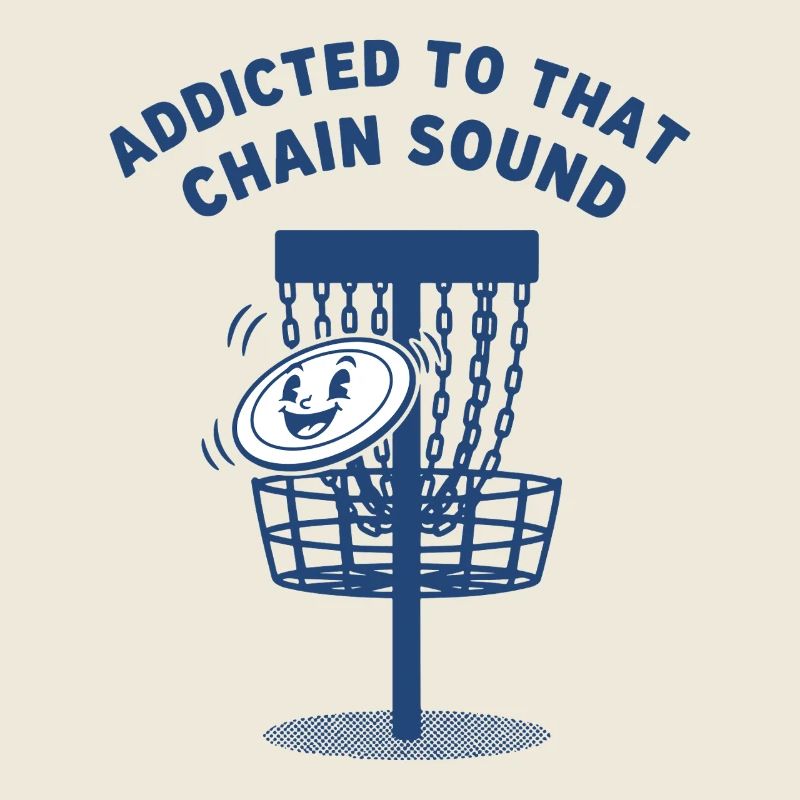 Süchtig nach diesem Kettensound Disc Golf Flying Disc