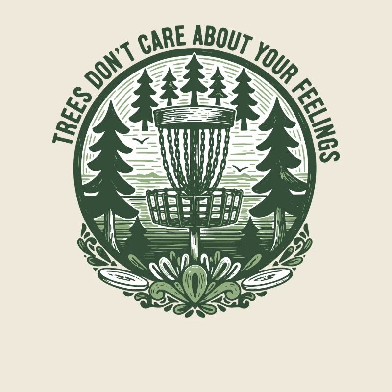 Les arbres ne se soucient pas de vos sentiments Disc golf