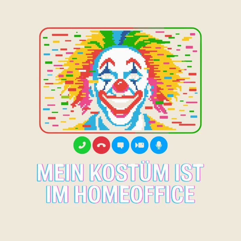 Le costume se trouve dans le bureau du carnaval du bureau principal