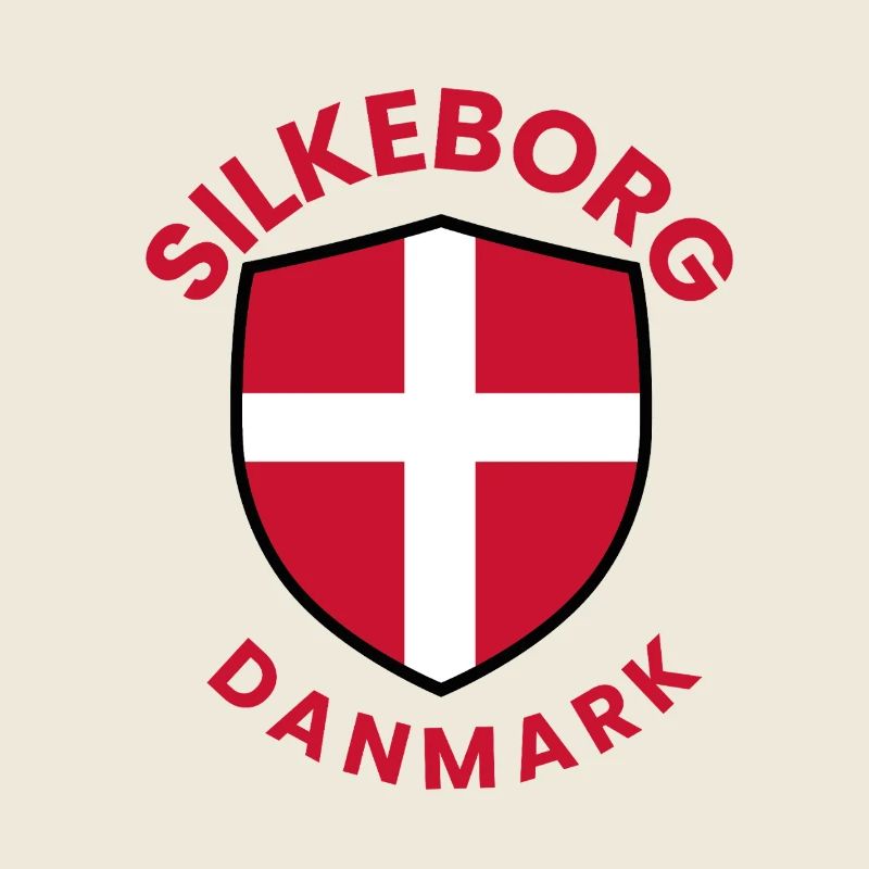 Emblème de l’écu de Silkeborg Danemark