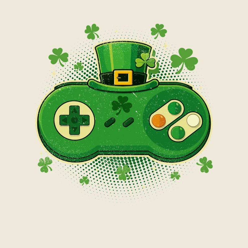 Irish Video Game Controller St Pats