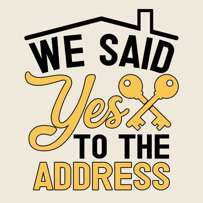 We Said Yes to The Address