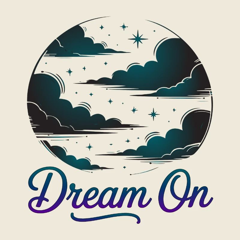 Dream On Night Sky Clouds