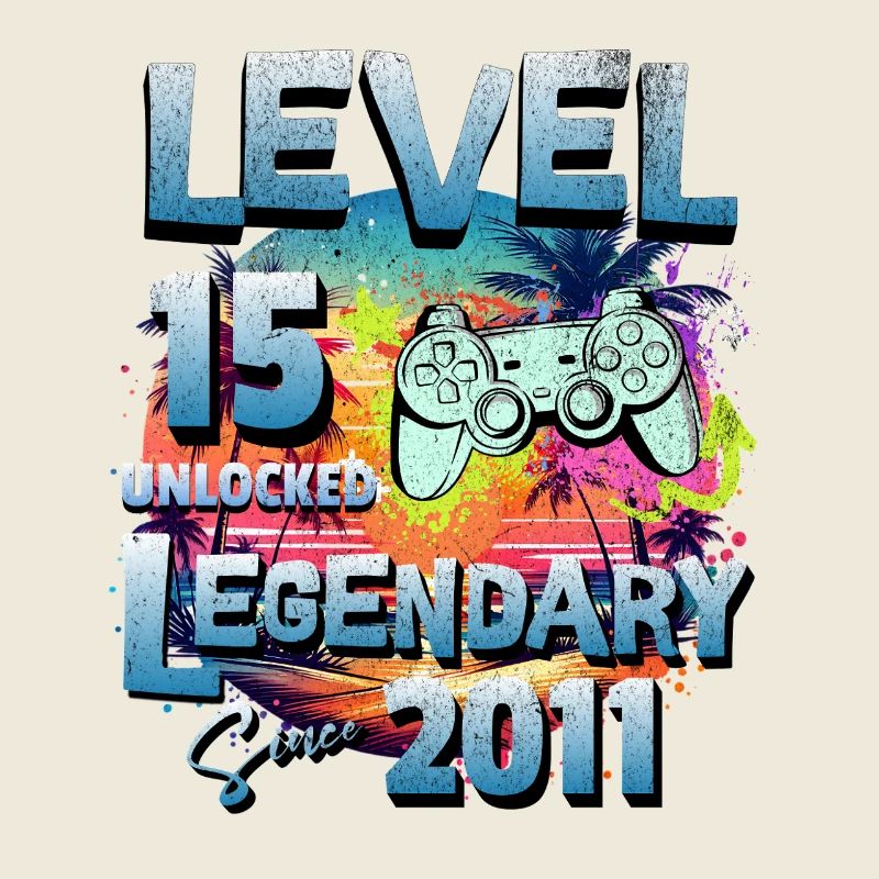 Level 15 years Unlocked since 2011 Birthday