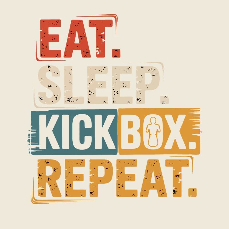 Eat Sleep Kickbox Repeat