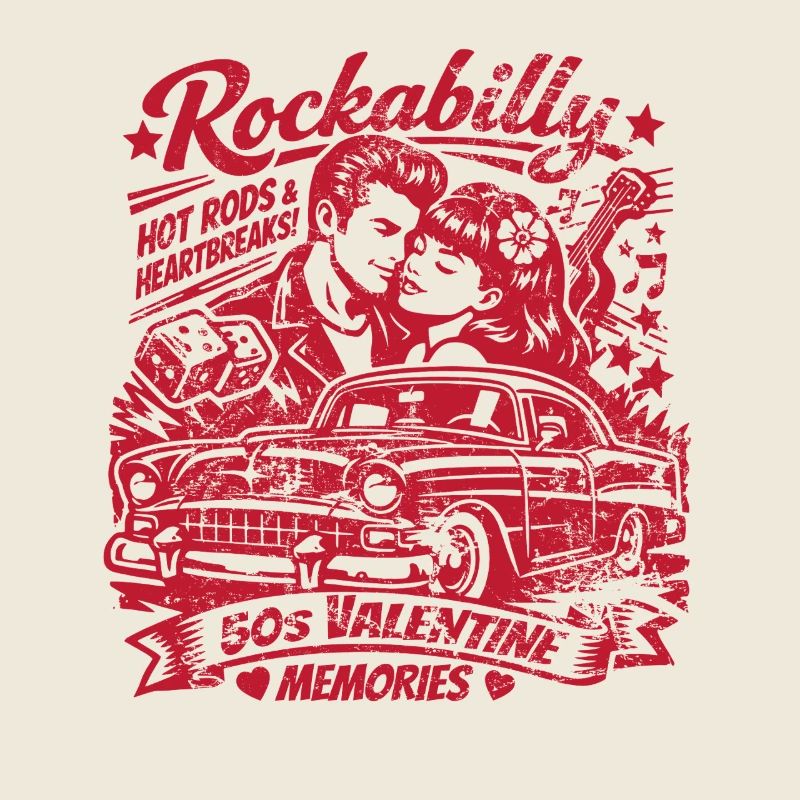 Rockabilly Valentine Memories 50s Retro