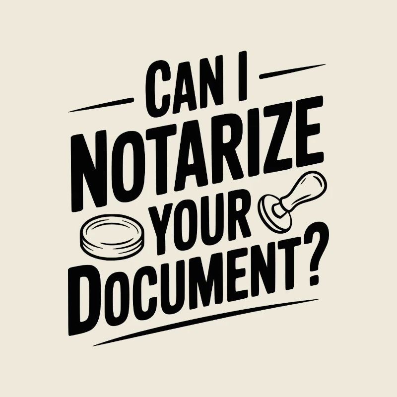 Puis-je notarier votre document ?