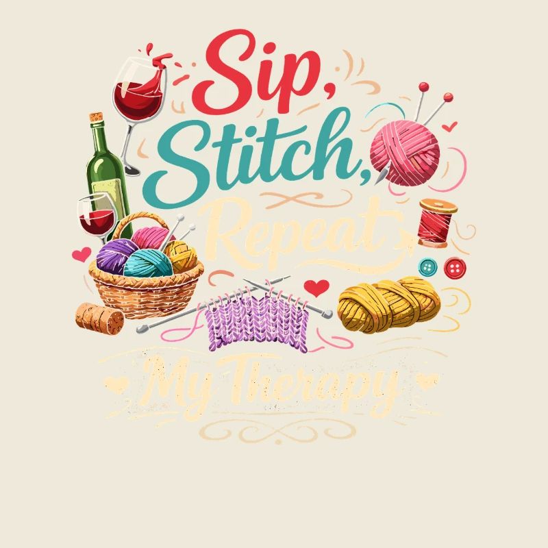 Sip Stitch Repeat Therapy