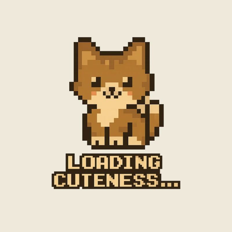Pixelhündchen Lade Cuteness
