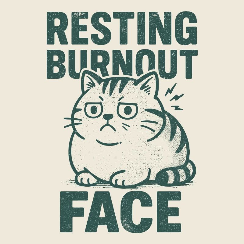 Resting Burnout Face | Sarkasmus