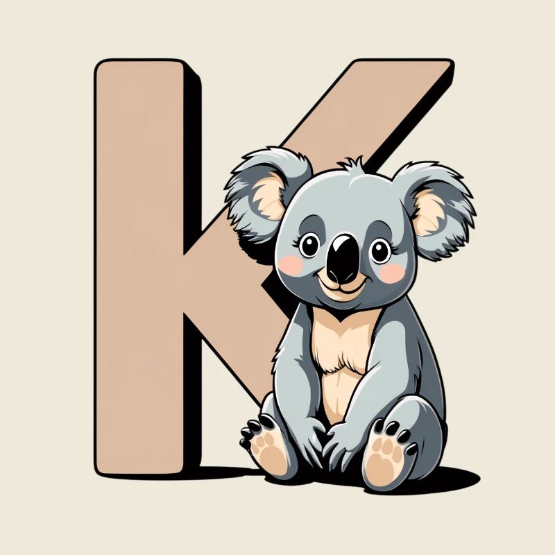 Conception des lettres KoalaK