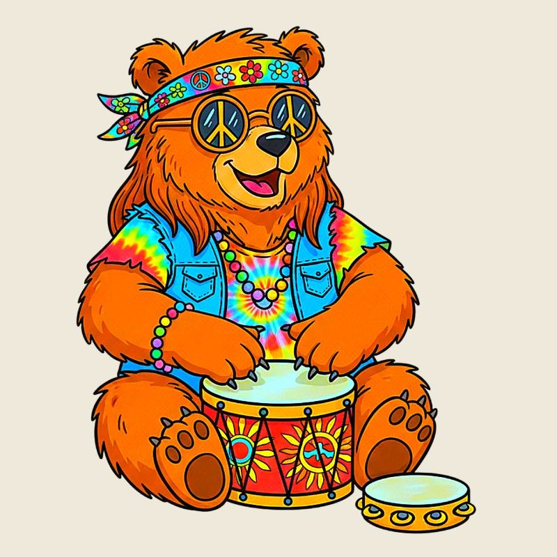 Hippie Bear