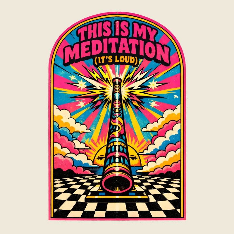 Meine Meditation ist laut | Didgeridoo
