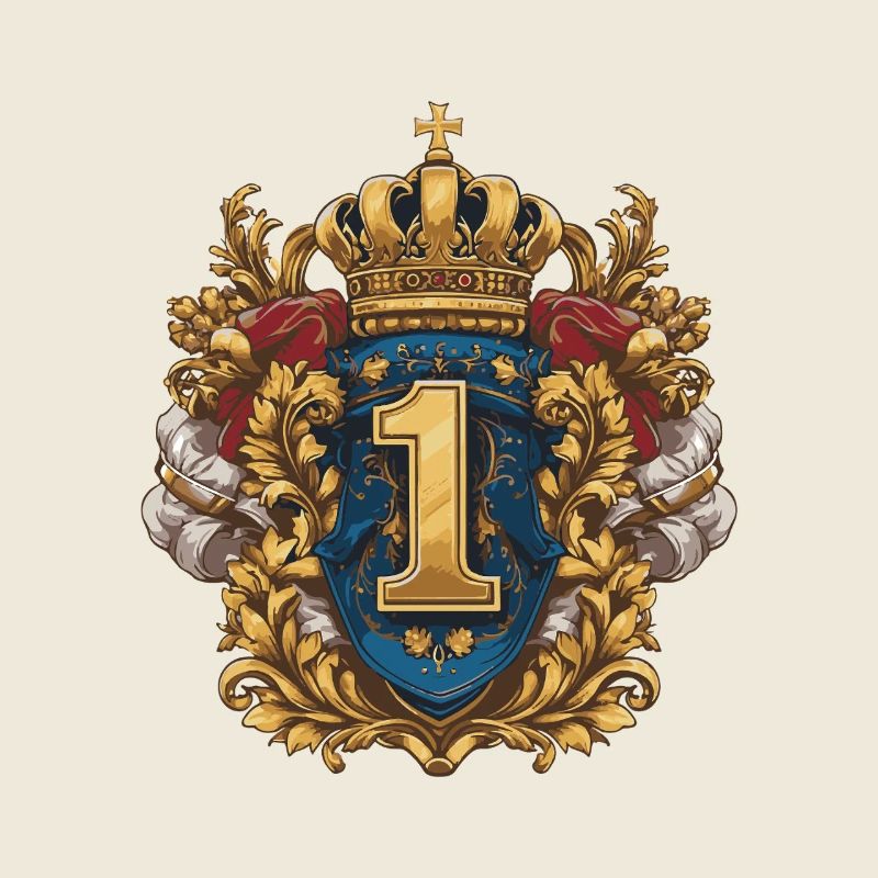 1 Zahl Wappen