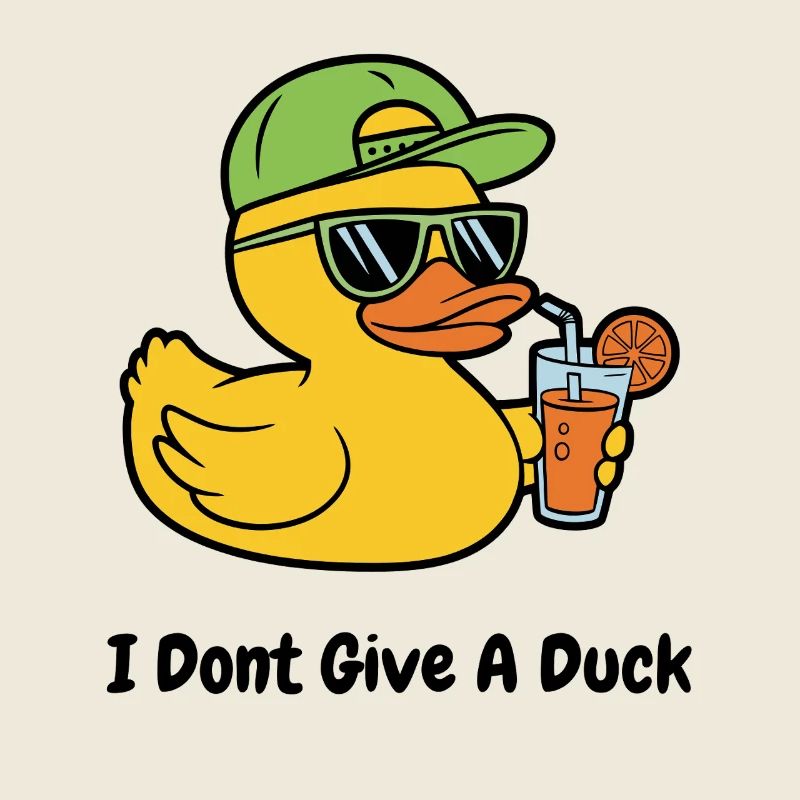 Zero Ducks Given – Cool Duck Funny Shirt