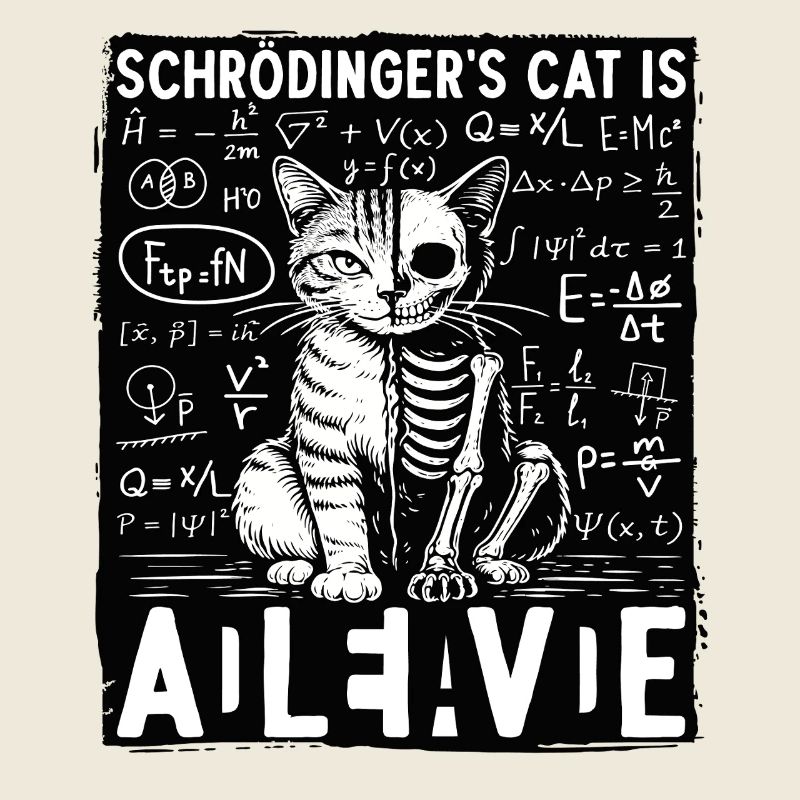 Schrödinger's Cat Is Alive Dead
