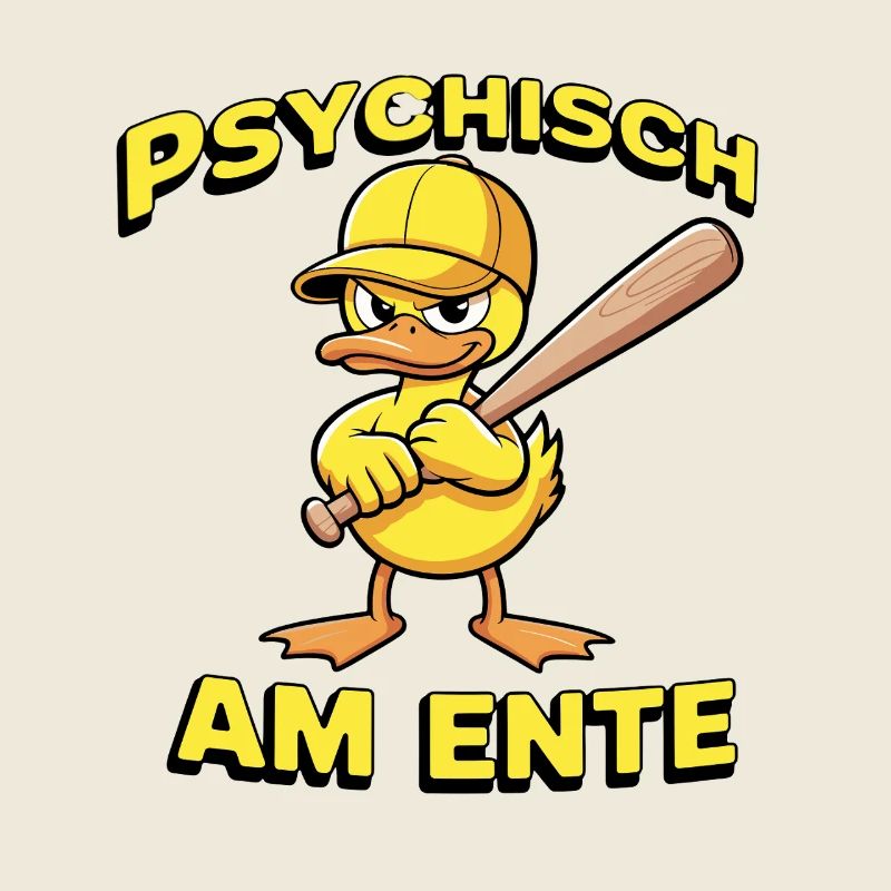Psychic On Duck Funny Duck With