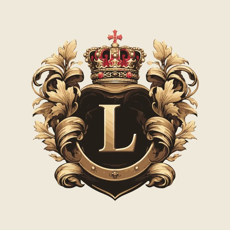 L Letter Name Crown