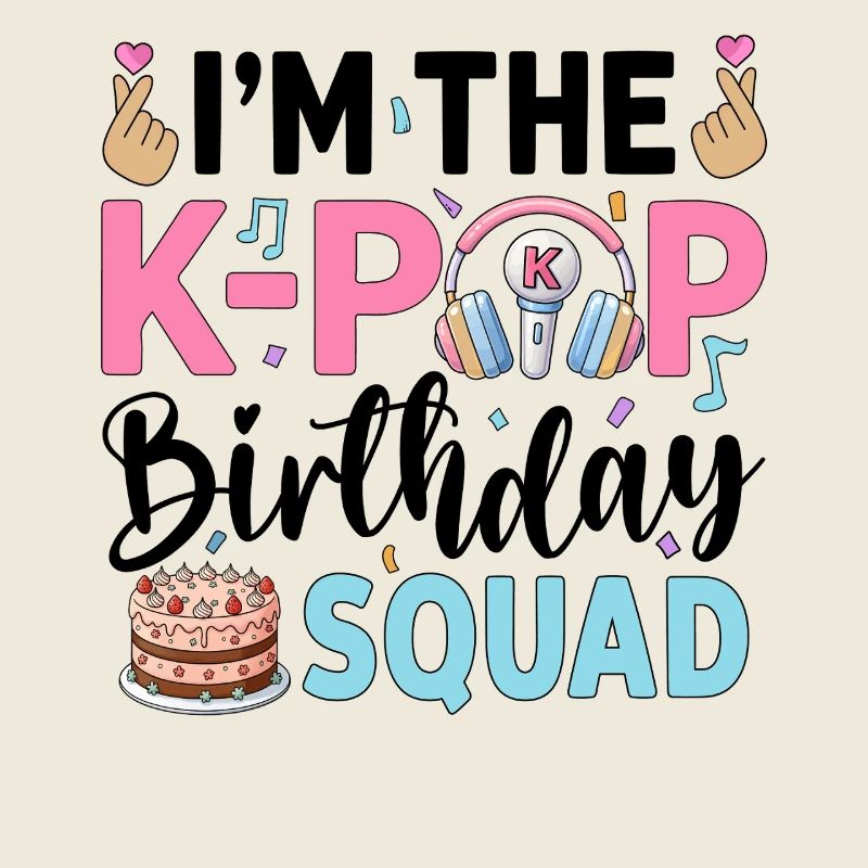 Je suis l’équipe d’anniversaire K-Pop