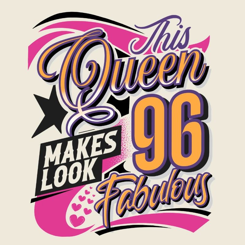 Reine du 96e anniversaire