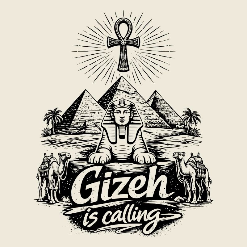 Gizeh appelle le voyage des pyramides d’Égypte