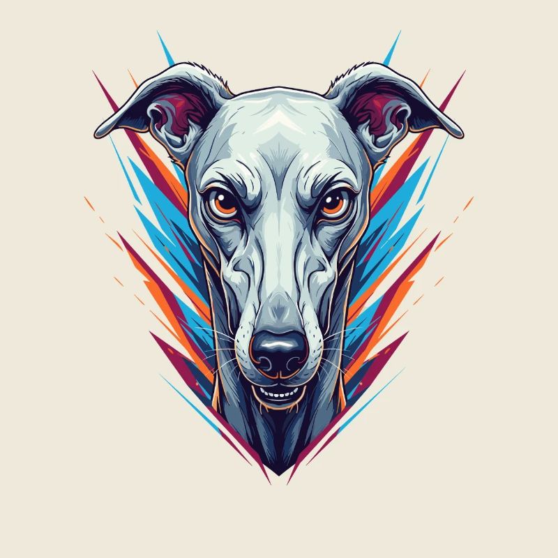 Neon Greyhound Ikone