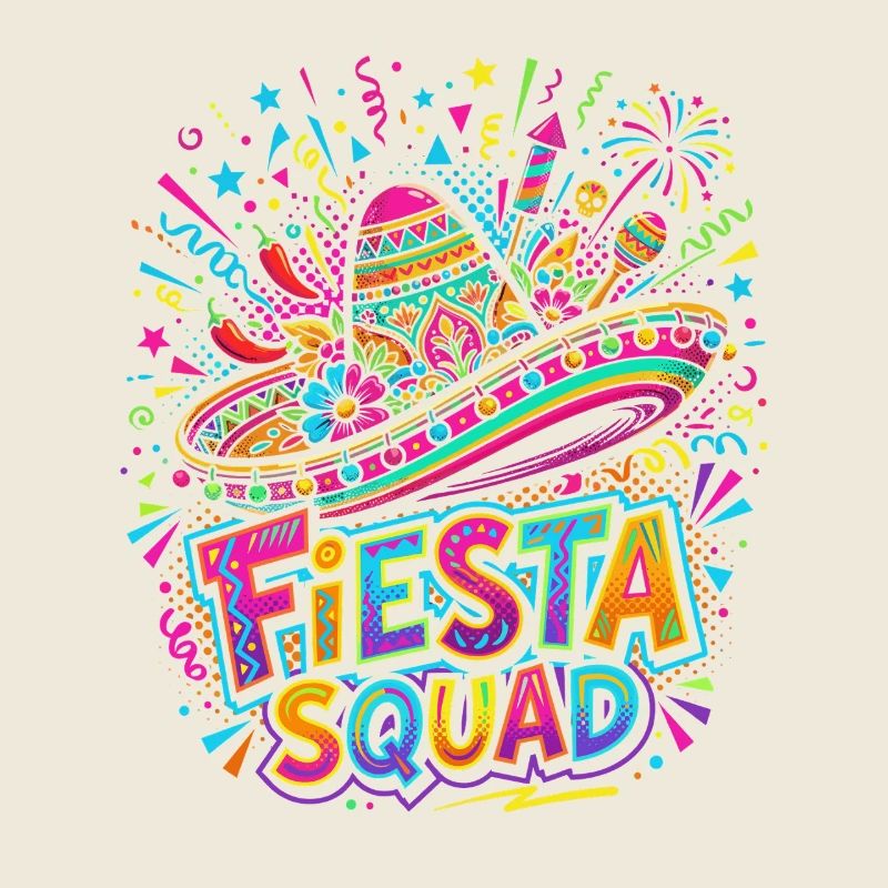 Fiesta Squad Sombrero Burst