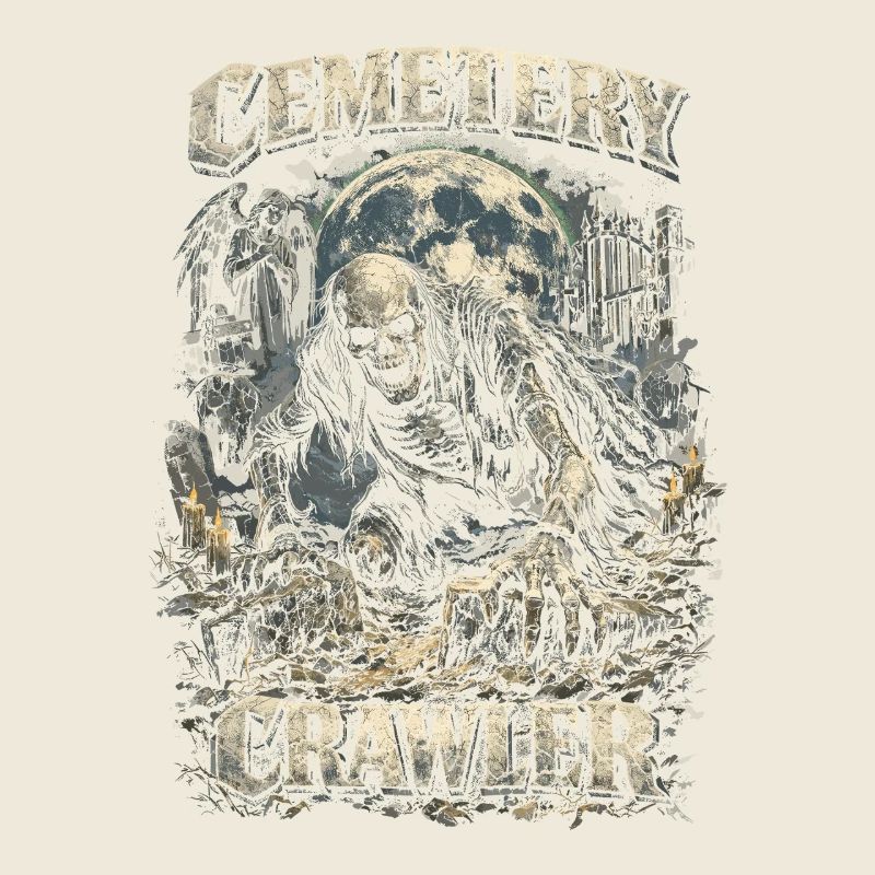 Friedhof Goth Humor Cemetery Crawler