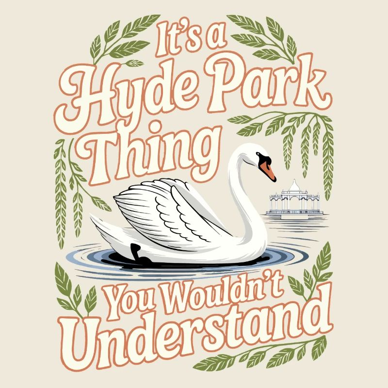 Humour du cygne de Hyde Park