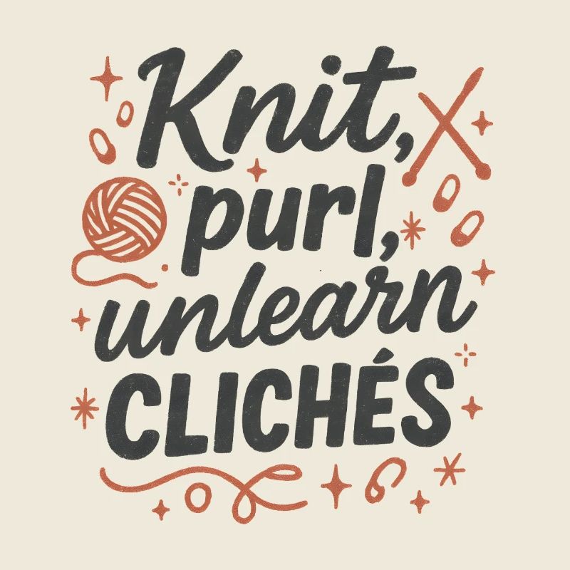 Stitches instead of clichés | Knitting Men