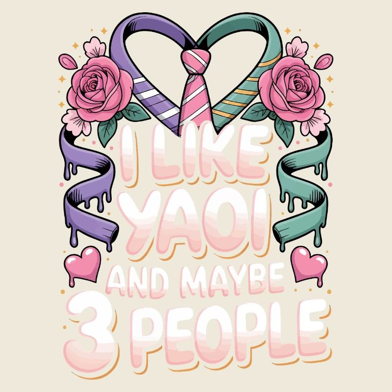 I like yaoi and maybe 3 people.